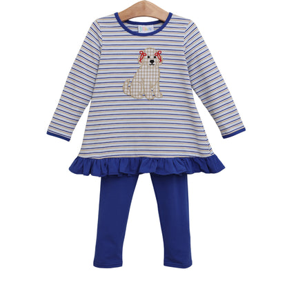 Jellybean Fall - Doodle Days Ruffle Pants Set
