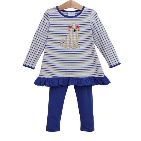 Jellybean Fall - Doodle Days Ruffle Pants Set