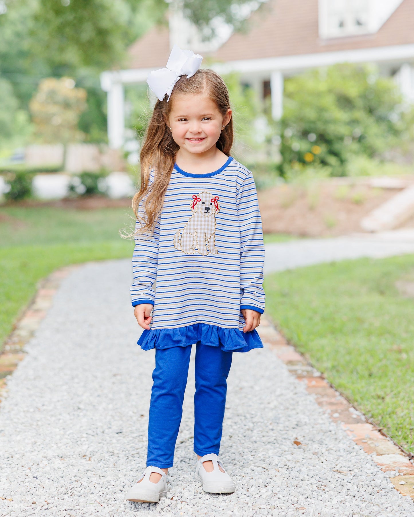 Jellybean Fall - Doodle Days Ruffle Pants Set