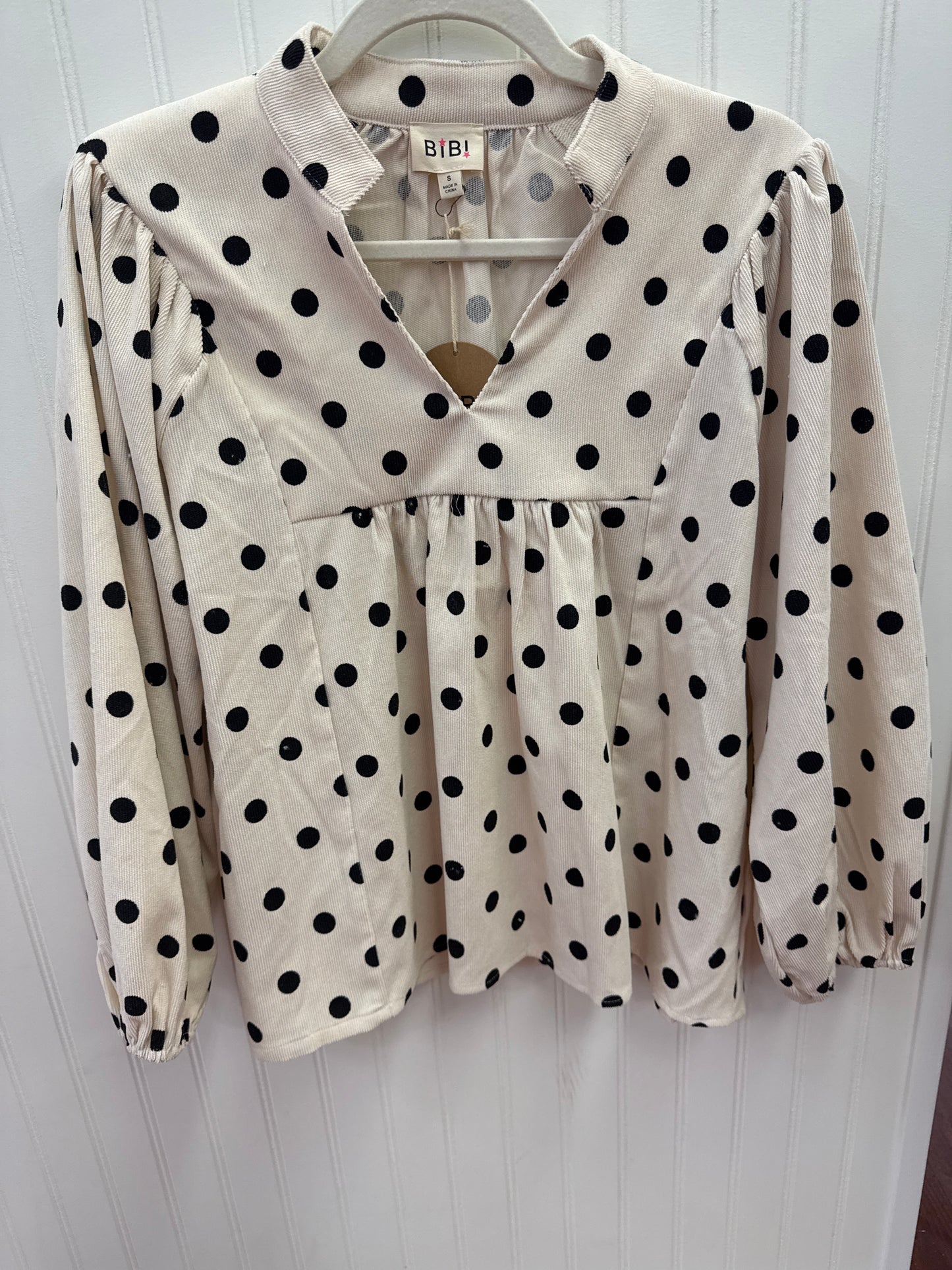 BiBi polka dot top