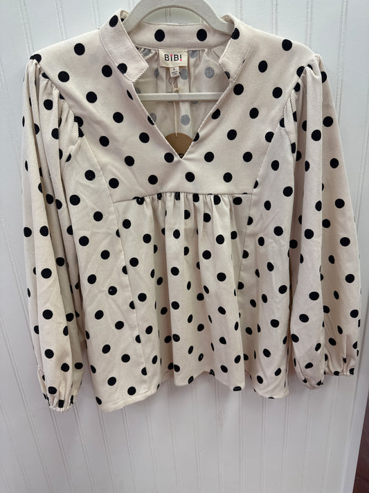 BiBi polka dot top