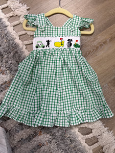 Girl Golf ruffle dress
