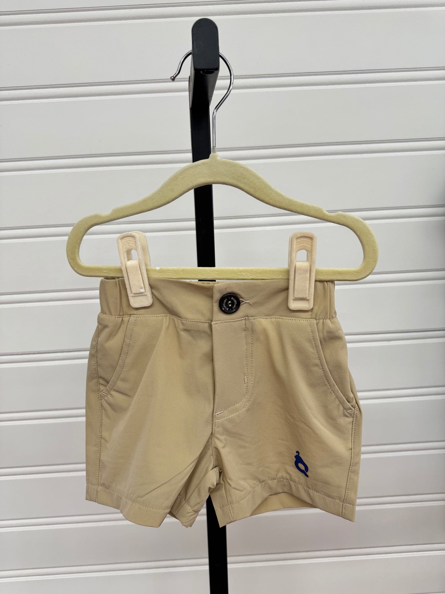 Blue Quail Light Khaki Shorts
