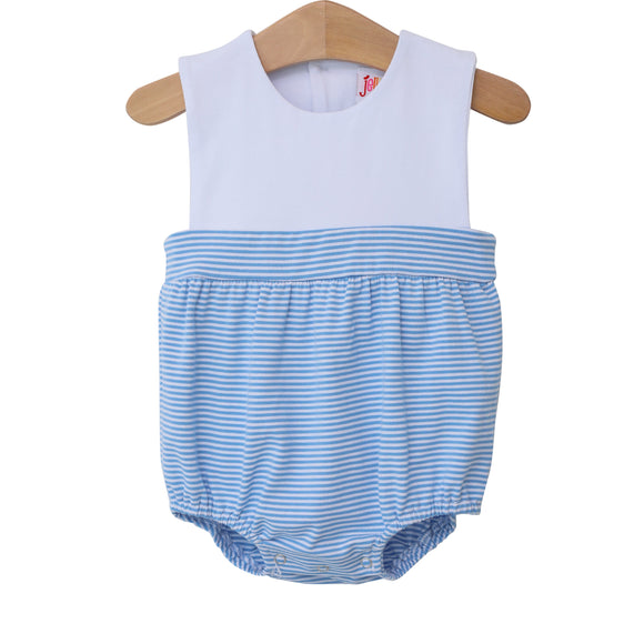 JELLYBEAN SUMMER: Benjamin Bubble - Cornflower Blue Stripe