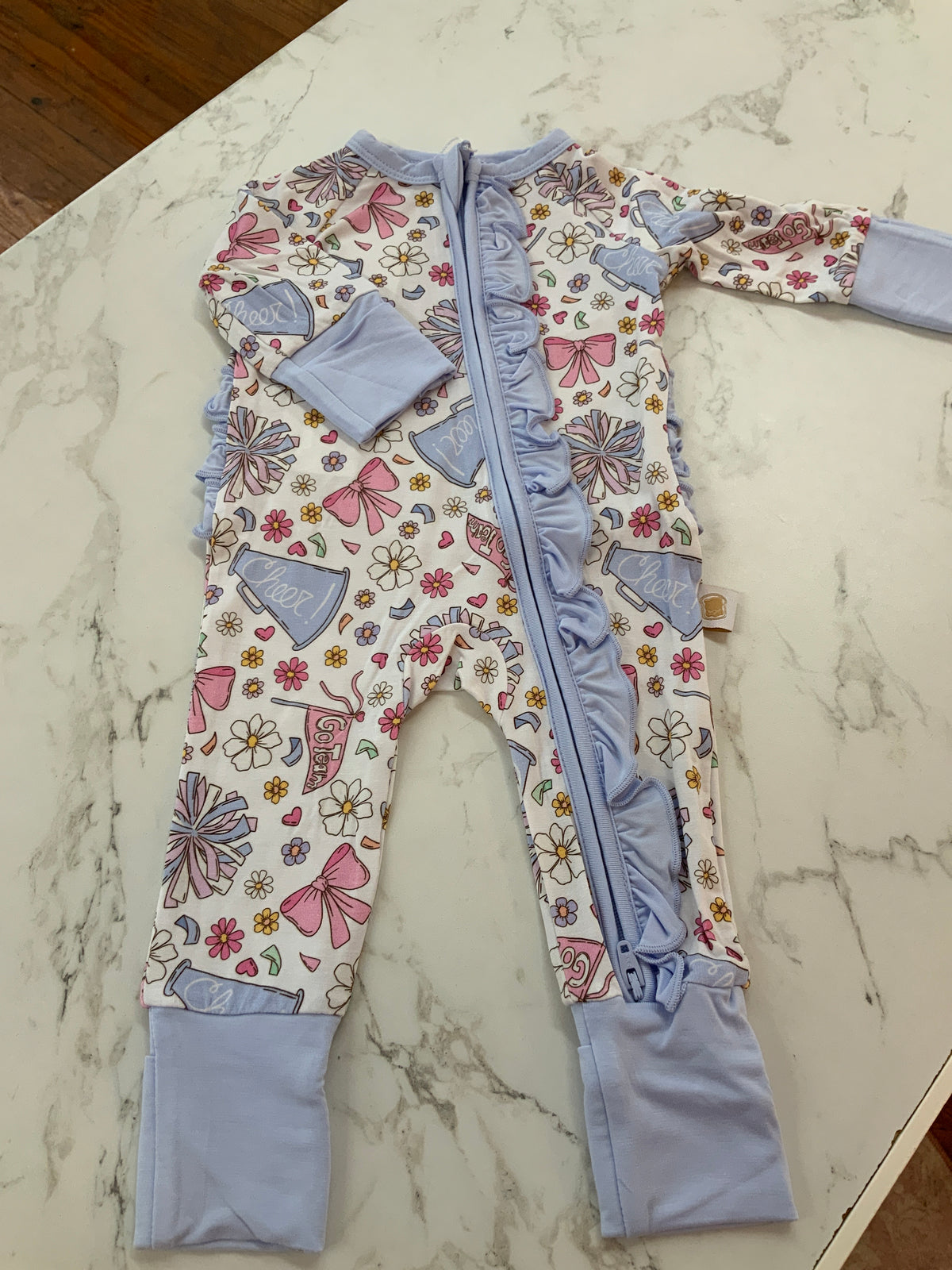 Floral Cheer Fun Bamboo Pajamas