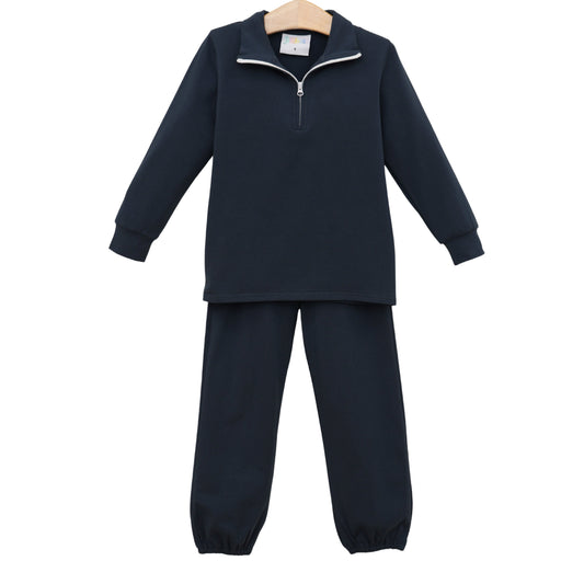 Jellybean Fall - Evan Pullover Set Navy