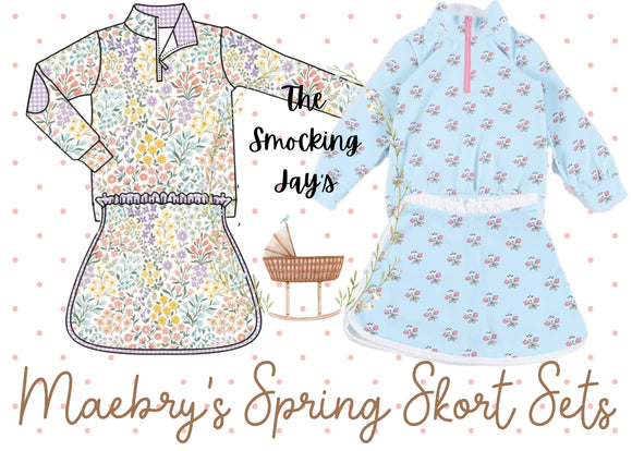 Maebry's Spring Skort Sets