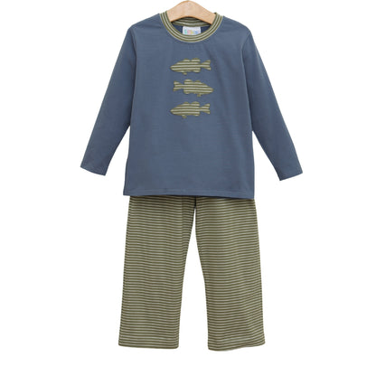 Jellybean Fall - Fresh Water Friends Pant Set