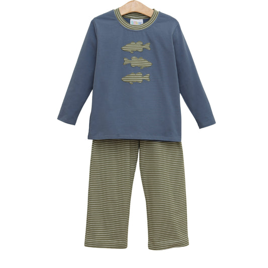 Jellybean Fall - Fresh Water Friends Pant Set