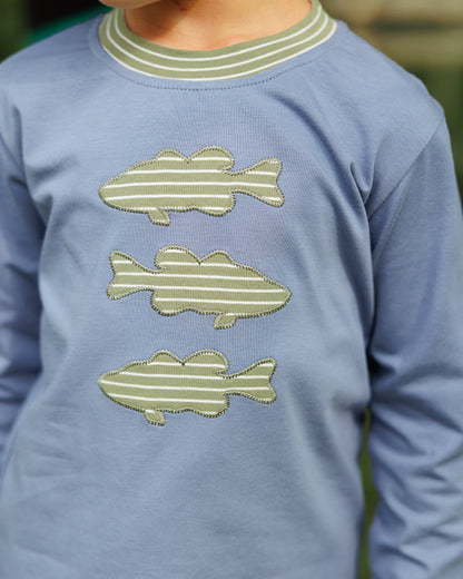 Jellybean Fall - Fresh Water Friends Pant Set