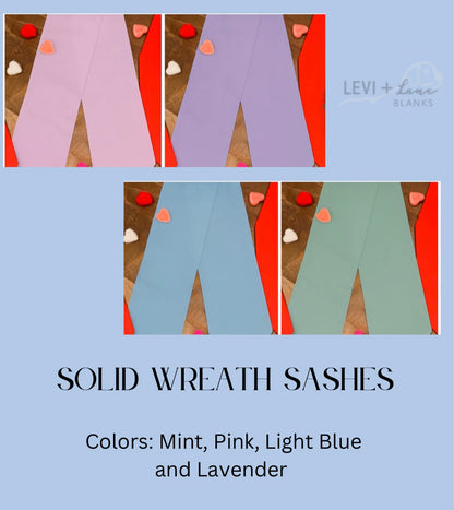 Wreath Sash