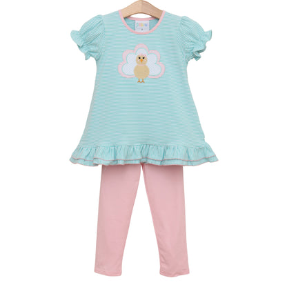 Jellybean Fall -Give Thanks Ruffle Pant Set