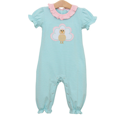 Jellybean Fall -Give Thanks Ruffle Romper