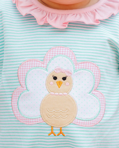 Jellybean Fall -Give Thanks Ruffle Romper