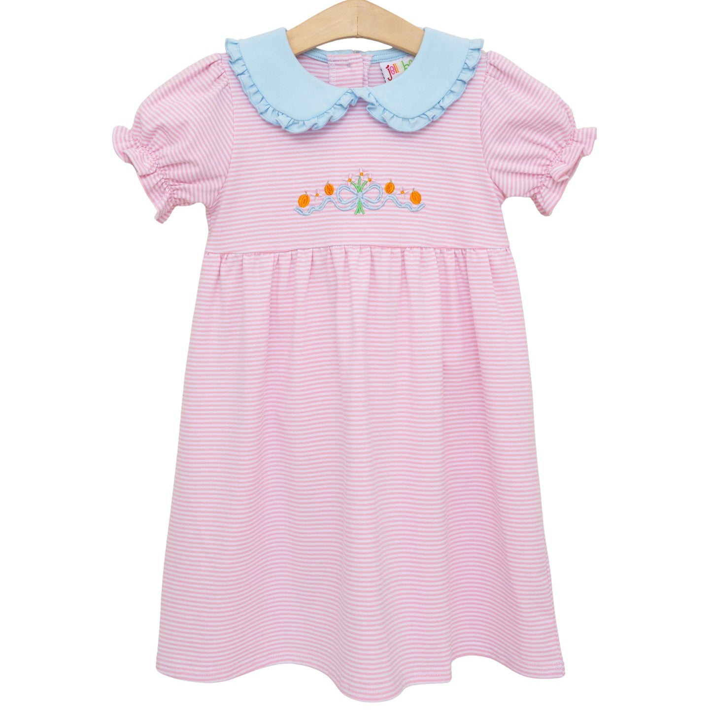Harvest Bow Dress *JELLYBEAN PUMPKIN PREORDER*