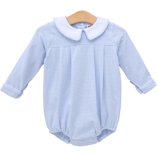 Jellybean Fall - Henry Bubble Light Blue Stripe