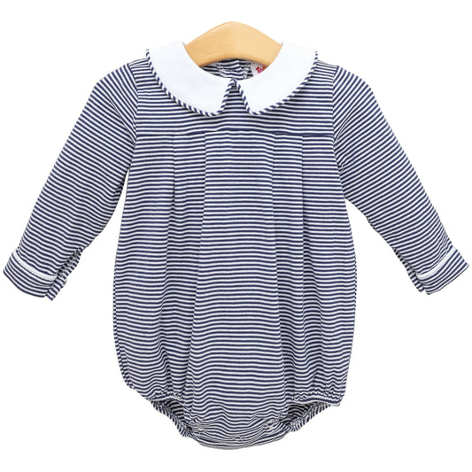 Jellybean Fall - Henry Bubble Navy Stripe