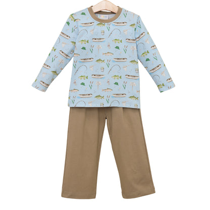 Jellybean Fall - Hook & Tackle Thomas Pant Set