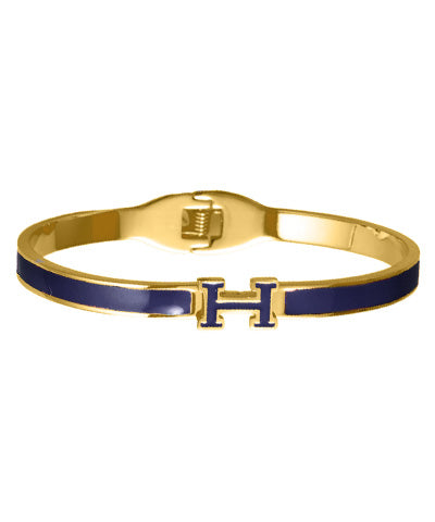 H Bracelet - Navy