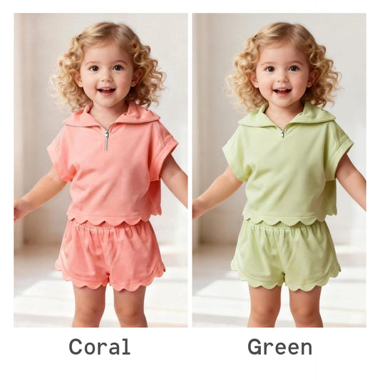 SUNNY DAYS SCALLOPED SETS