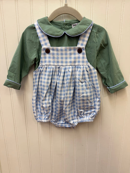 SAGE AND GINGHAM BUBBLE