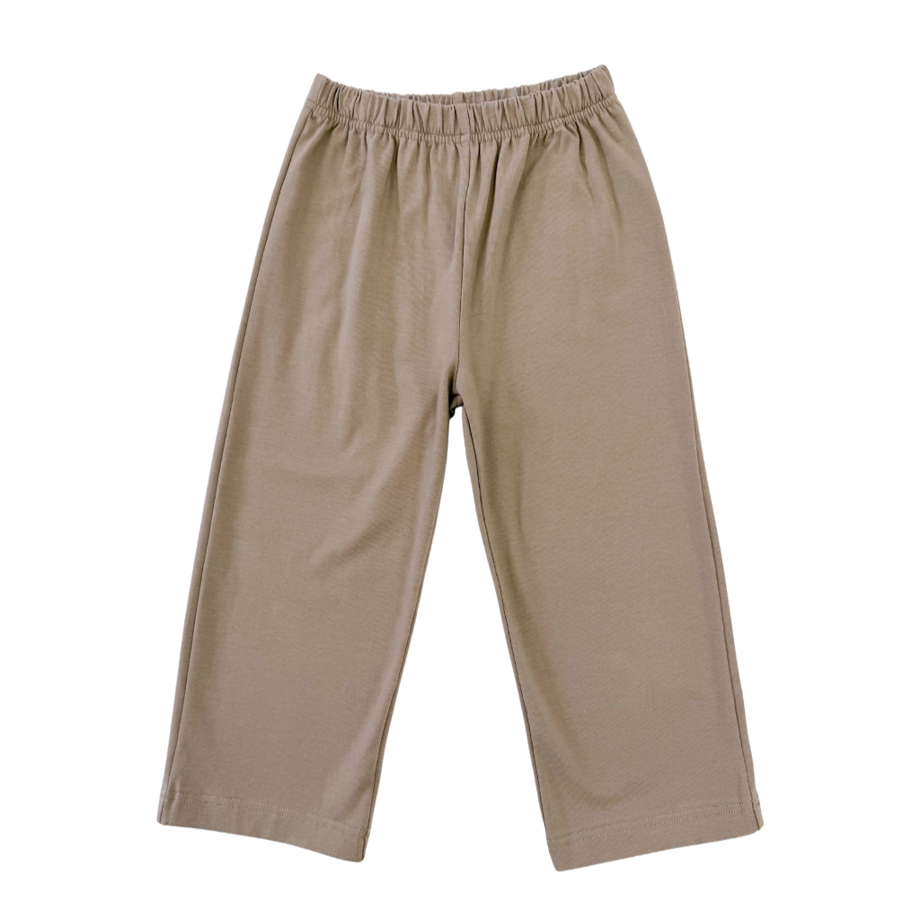 Jellybean Fall - Knit Pants Khaki
