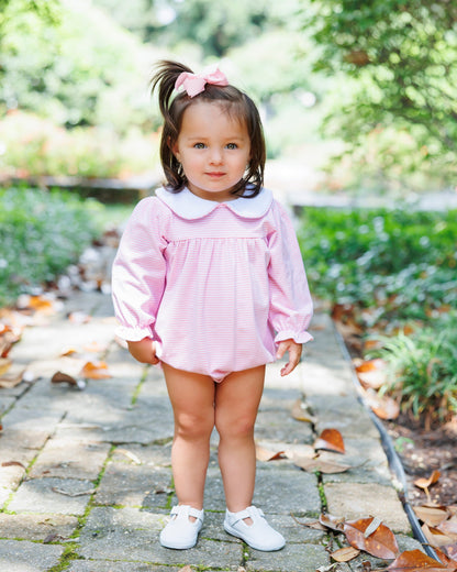 Jellybean Fall - Lottie Bubble Light Pink Stripe