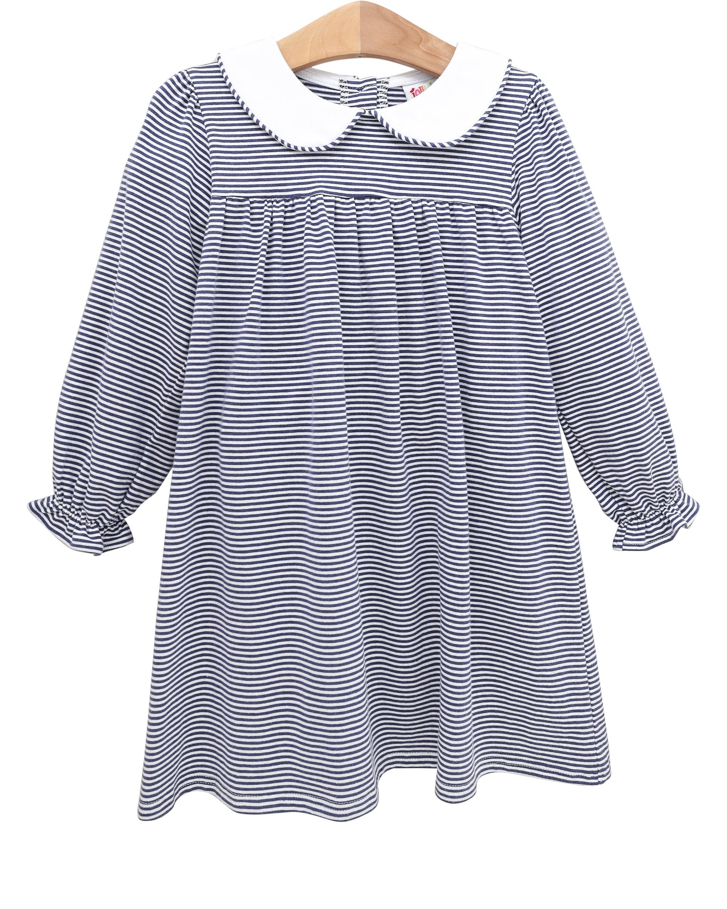 Jellybean Fall - Lottie Dress Navy Stripe