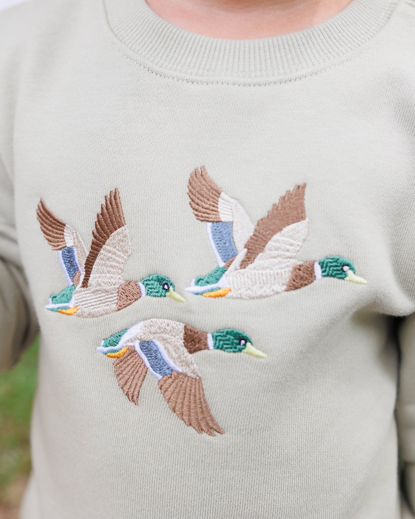Jellybean Fall - Mallard Flight French Terry Pullover