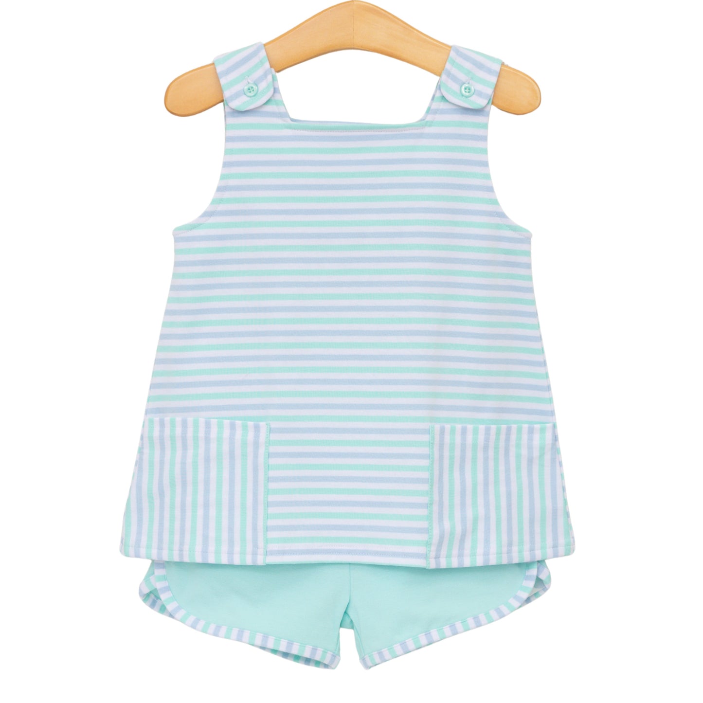 Jellybean Summer -Margo Short Set Seaside Stripe