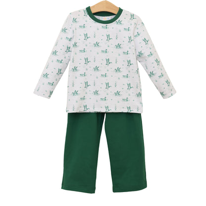 Jellybean Fall - Marsh Mallards Thomas Pant Set