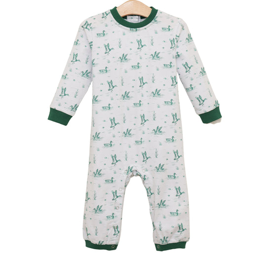 Jellybean Fall - Marsh Mallards Thomas Romper