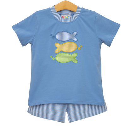 Jellybean Summer - One Fish Two Fish Short Set