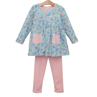 Jellybean Fall - Painted Petals Caroline Pants Set