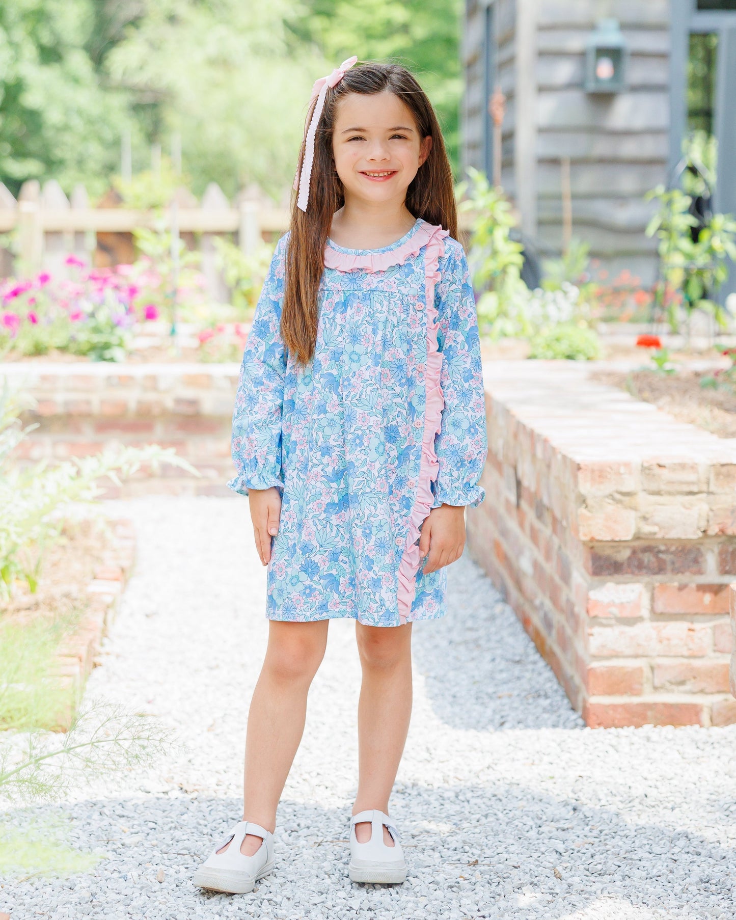 Jellybean Fall - Painted Petals Clara Dress