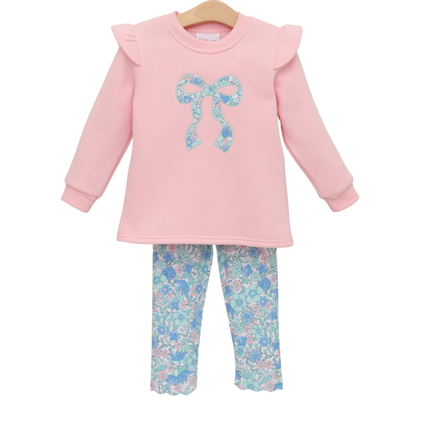 Jellybean Fall - Painted Petals Ruffle Sweatshirt Set