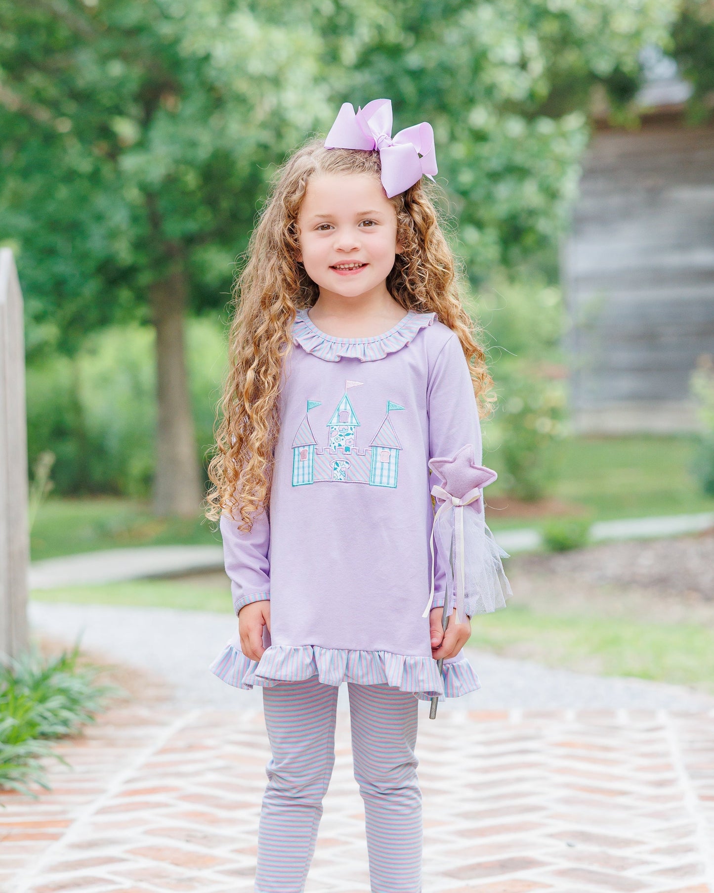 Jellybean Fall - Princess Palace Ruffle Pant Set