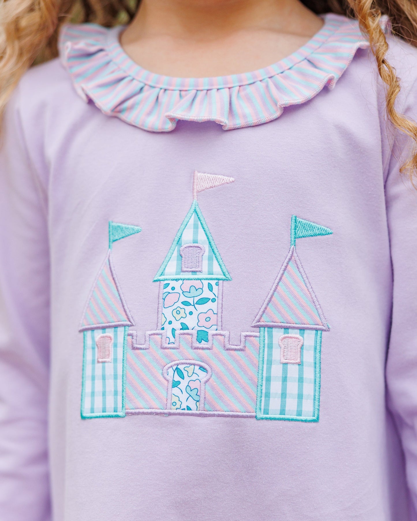 Jellybean Fall - Princess Palace Ruffle Pant Set