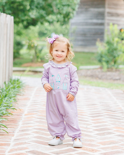 Jellybean Fall - Princess Palace Ruffle Romper