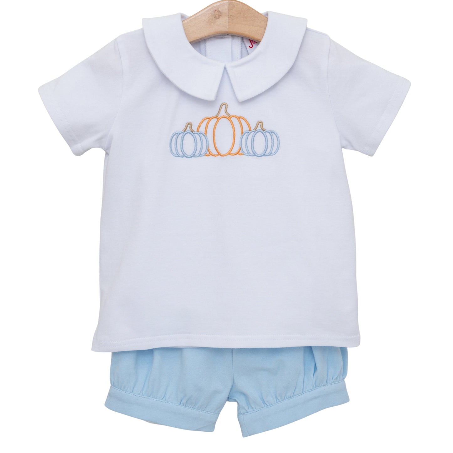 Proper Pumpkins Banded Short Set *JELLYBEAN PUMPKIN PREORDER*
