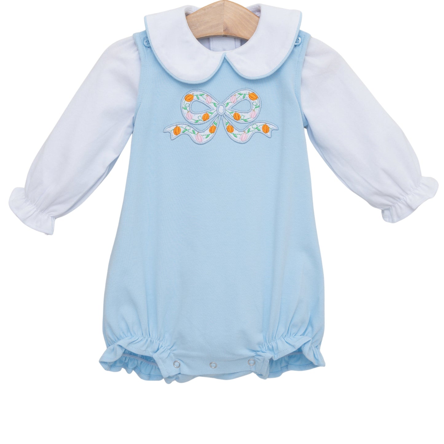 Pumpkin Bow Bubble Set *JELLYBEAN PUMPKIN PREORDER*