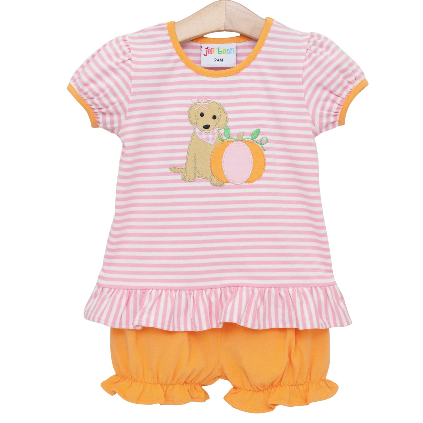 Pumpkins and Paws Bloomer Set *JELLYBEAN PUMPKIN PREORDER*