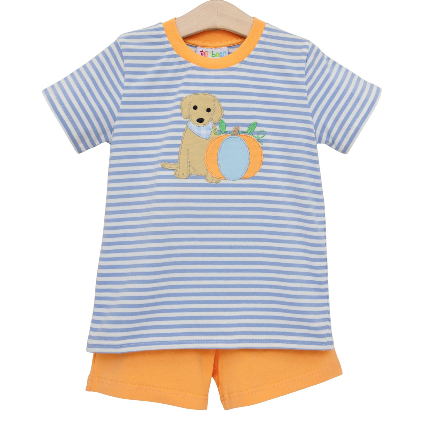 Pumpkins and Paws Short Set *JELLYBEAN PUMPKIN PREORDER*