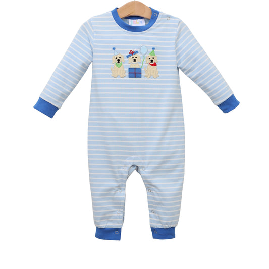 Jellybean Fall - Puppy Party Romper