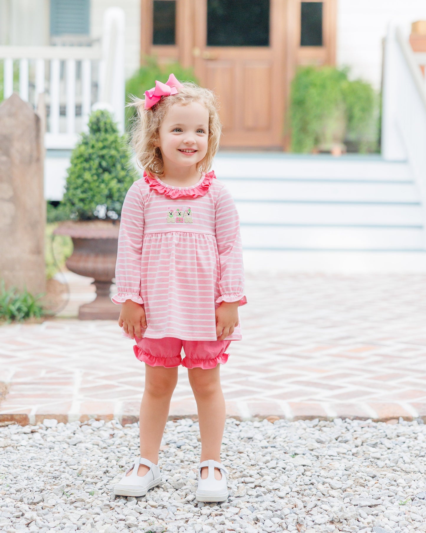 Jellybean Fall - Puppy Party Ruffle Bloomer Set