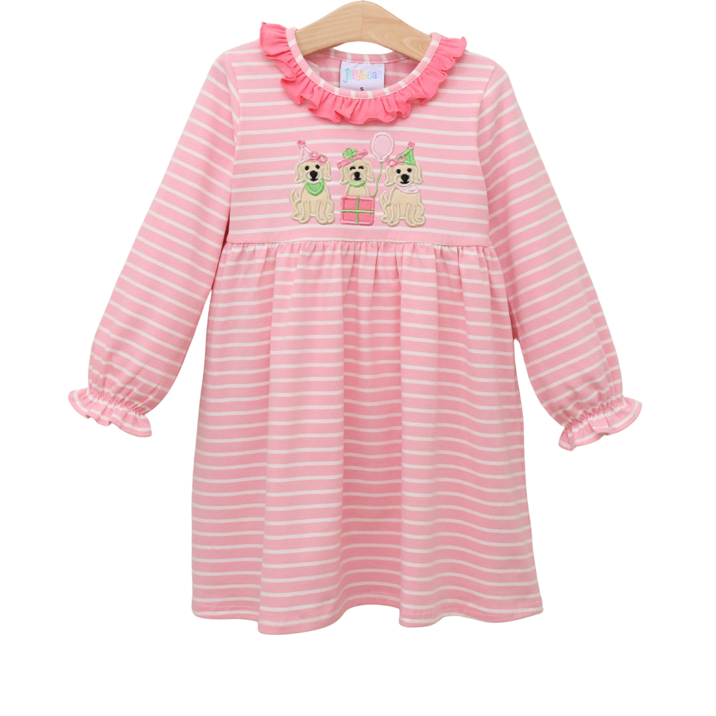 Jellybean Fall - Puppy Party Ruffle Dress