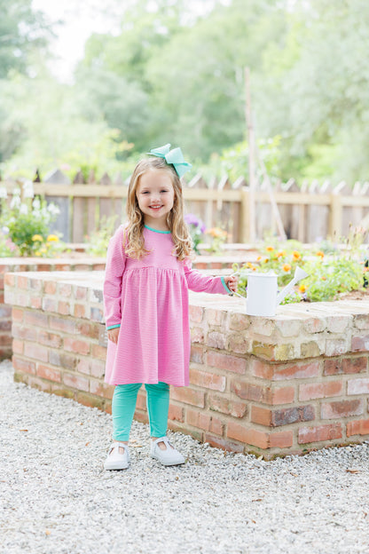 Jellybean Fall - Sadie Pants Set Pink & Mint
