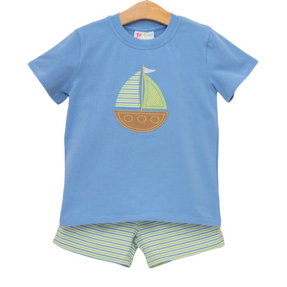 Jellybean Summer - Sailin' Away Short Set