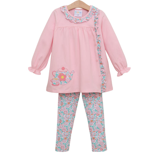 Jellybean Fall - Tea Time Pants Set