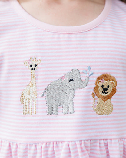Jellybean Fall - Zoo Crew Ruffle Pocket Pant Set
